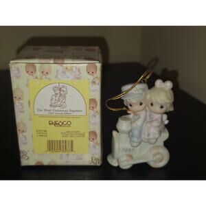 Precious Moments Our First Christmas Together 1997 Ornament Enesco 272736